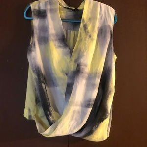 DKNY jeans polyester top multicolored